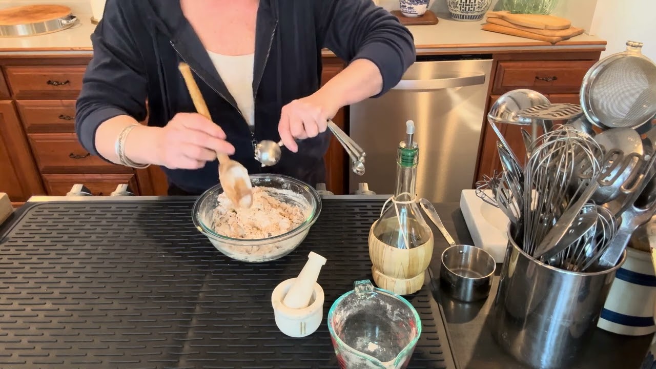 ￼ Rustic Pizza Dough, Part 1 #food #pizza #cooking #easyrecipe #homemade #recipe #yummy #pizzalover 