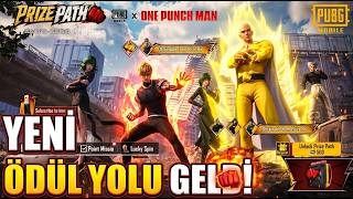 Yeni̇ Ödül Yolu Geldi̇ %100 Ödüller Burda One Punch Man Pubg Mobile