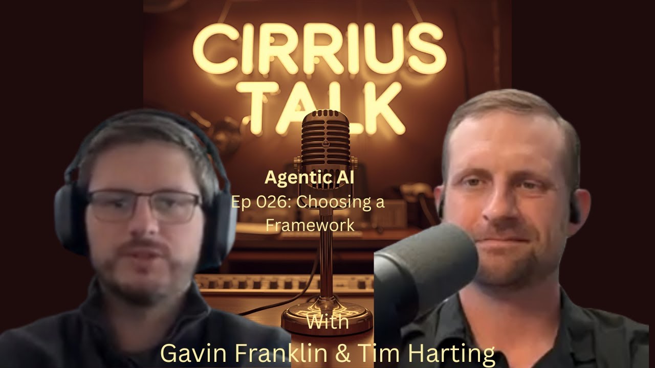 [Ep 026] Top 3 Agentic AI Frameworks (and How to Choose Without Analysis Paralysis)