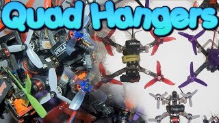 Quad Hangers [ 3D Printed ]