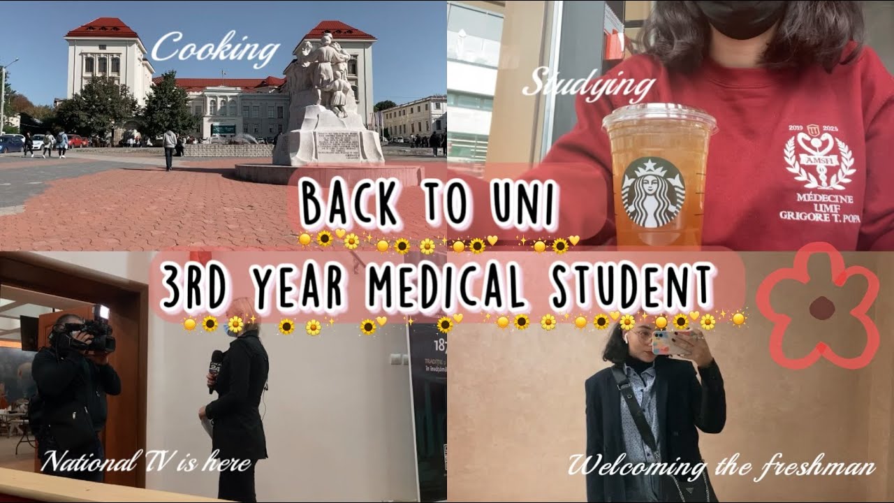 Becoming a 3rd year medical student !! Welcoming the freshman ! In person school days are back !!