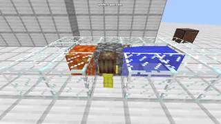Minecraft - Block Detecting Cobblestone Mining Robot