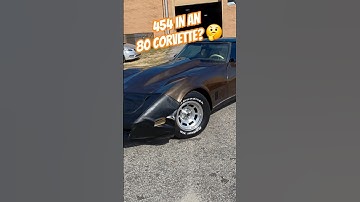 Snip from the full video of this big block 1980 Corvette 🤯 #corvette #bigblock #c3 #i95muscle