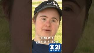 Coffee shop pays disabled workers competitive wages for a change #news #love #shorts