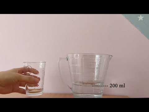 Video: 100 ml su ne kadardır?