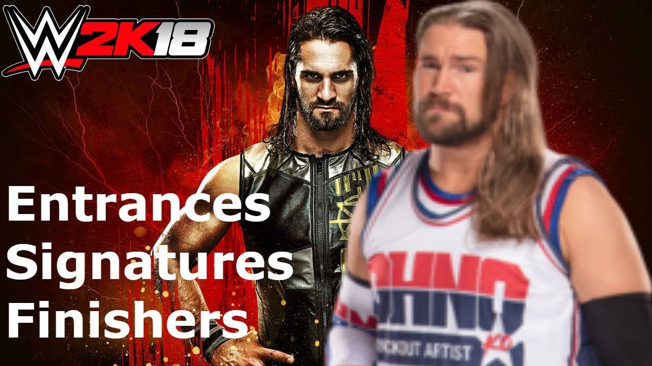 WWE 2K18 Kassius Ohno: Entrance/Signatures/Finishers