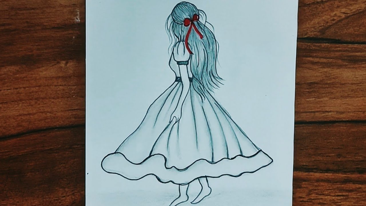 How to make easy ll pencil sketching step by step ll with the help of