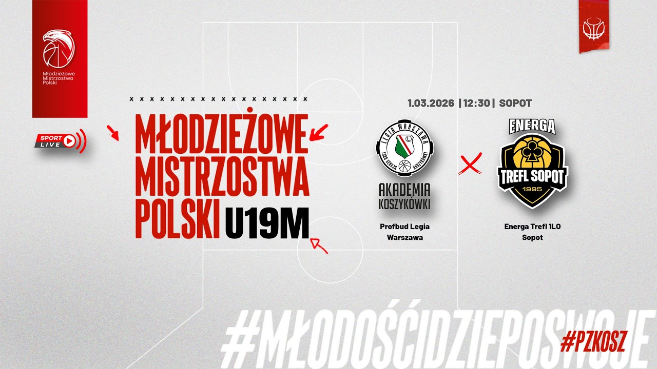 Profbud Legia Warszawa - Energa Trefl 1LO Sopot (Finał MMP U19M) (o 1 miejsce)