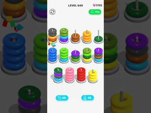 Level-649 in color hoop stack