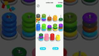 Level-649 in color hoop stack