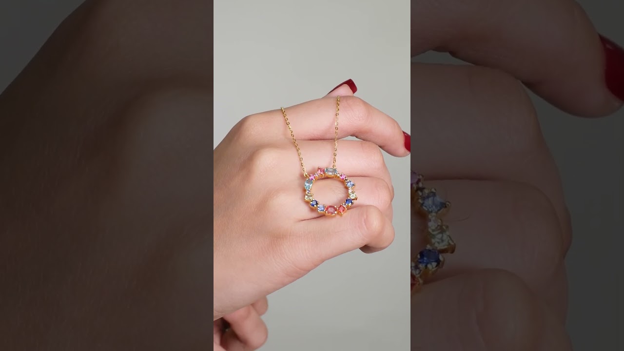 Colored Stones Necklaces