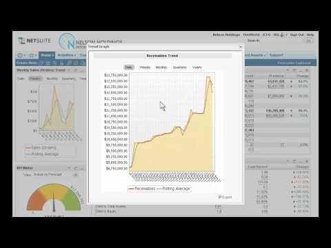 NetSuite Dashboards:  Real Time Data for Business Intelligence