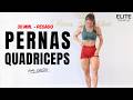 Treino Intenso de Pernas Quadríceps para Ganhar Massa Muscular em Casa | ELITE #23
