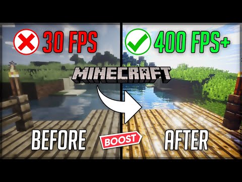 How To DRASTICALLY Improve and Increase FPS in Minecraft! - INTEL HD GRAPHICS Optimized