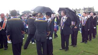Ayr Protestant Boys Band with Orange Lodge July 12th 2009