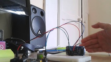 Hands-free DJ filter sweeps with Arduino MIDI controller, Traktor & Basscannon!