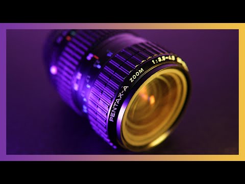 Pentax-A 28-80mm f3.5-4.5 - vintage lens quick review - YouTube