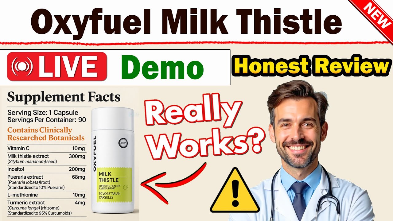 Отзывы о препарате Oxyfuel Milk Thistle Liver Detox | Действительно ли он работает? | Покупать ил...