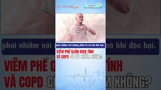 Viêm phế quản mạn tính và COPD có lây nhiễm hay không?