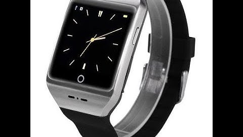 How To Install A SIM Card Micro SD Card And Charge An i8S Smartwatch Phone