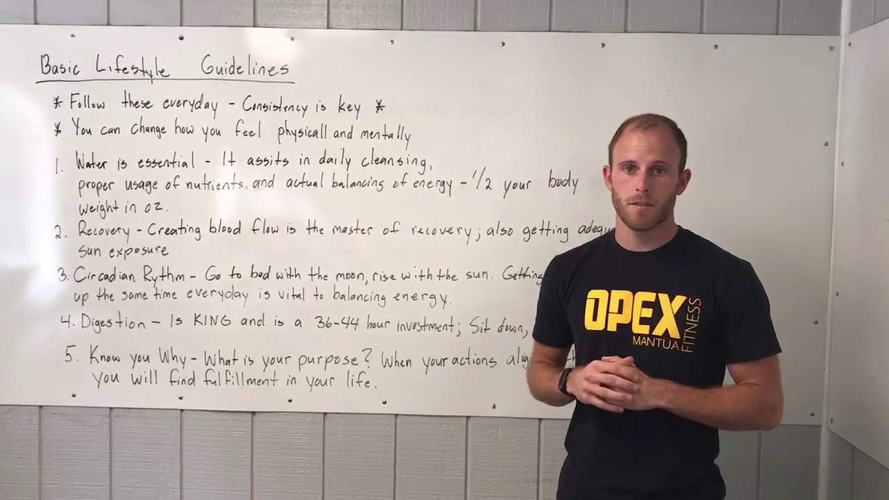 Basic Lifestyle Guidelines