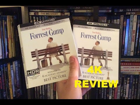 Forrest Gump 4K BLU RAY REVIEW + Unboxing