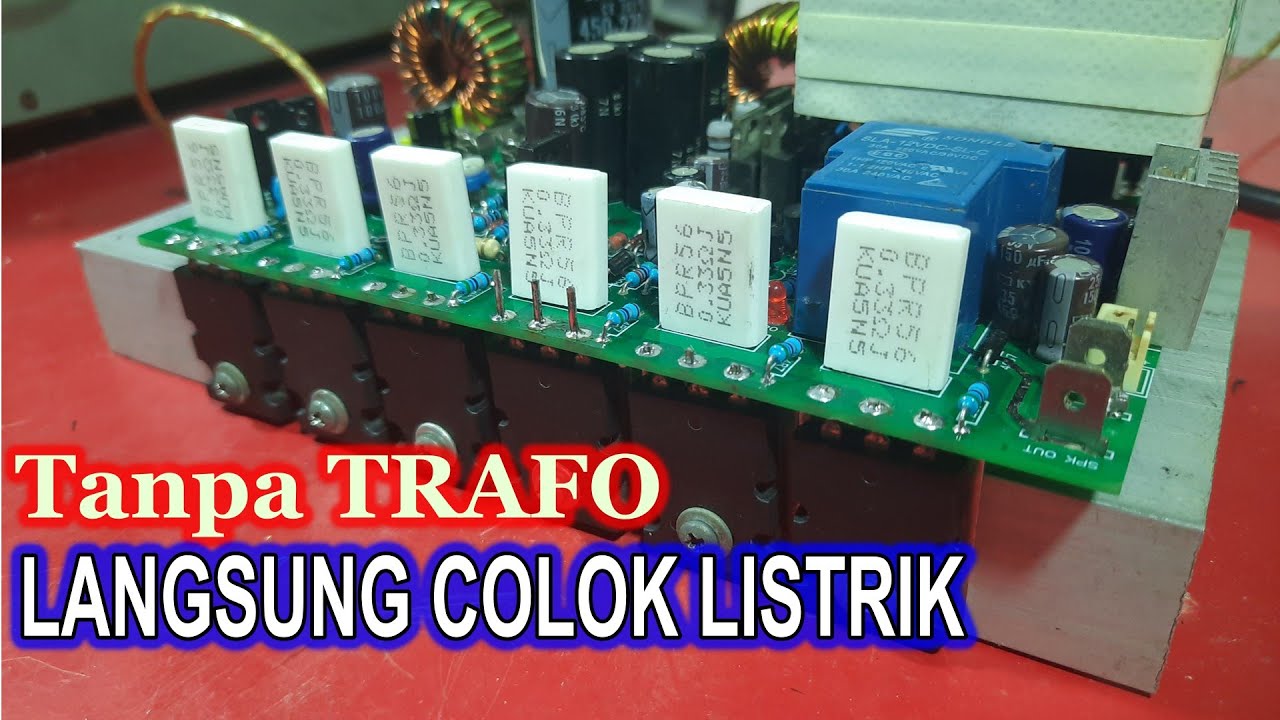 Amplifier ini TIDAK PERLU Trafo Lagi