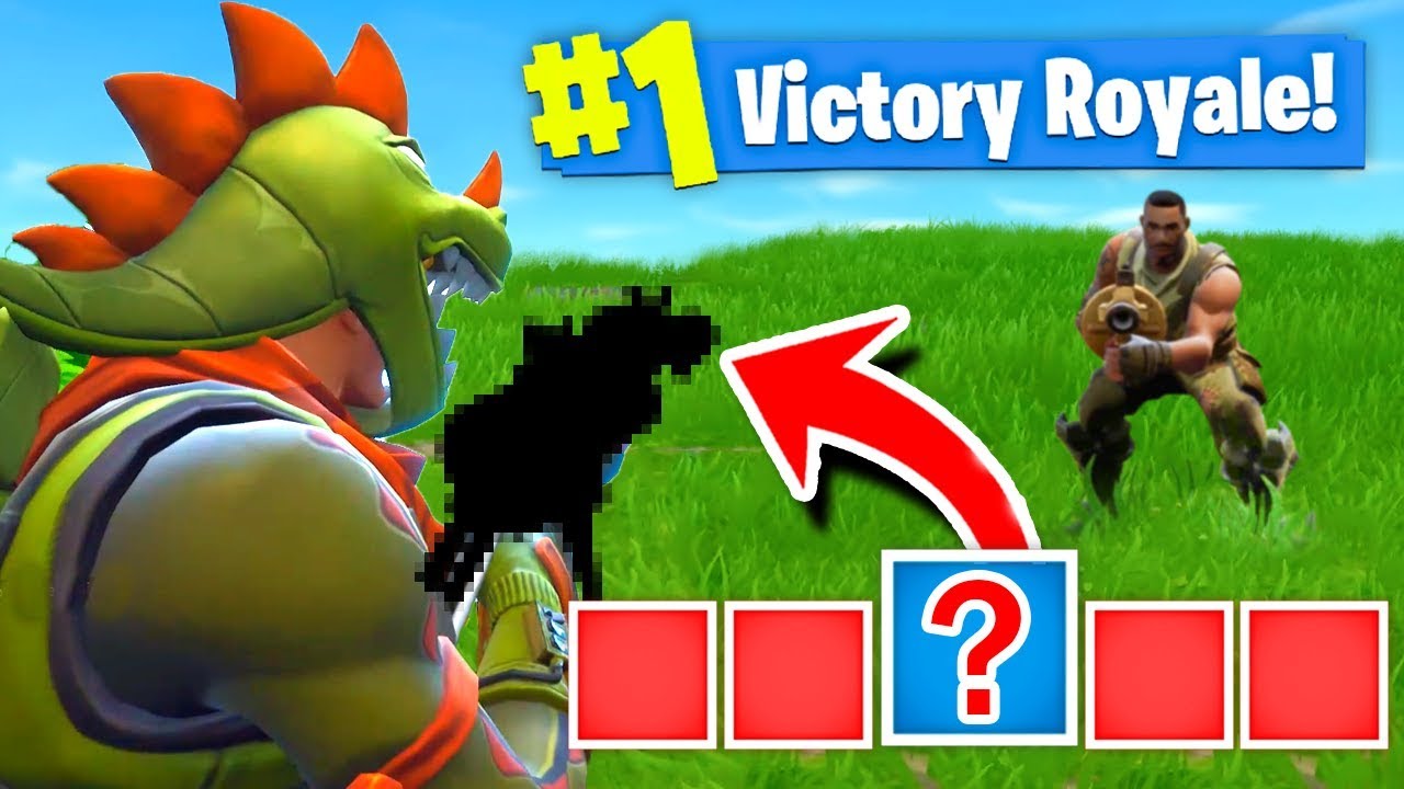 The MYSTERY GUN CHALLENGE! Fortnite: Battle Royale