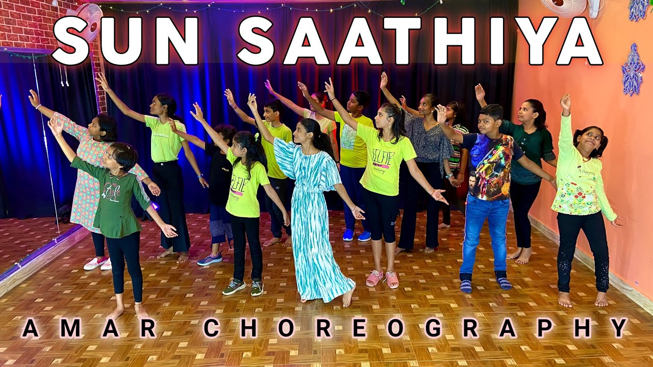 Sun Saathiya ABCD 2 Dance Video Amar Choreography RDA YouTube