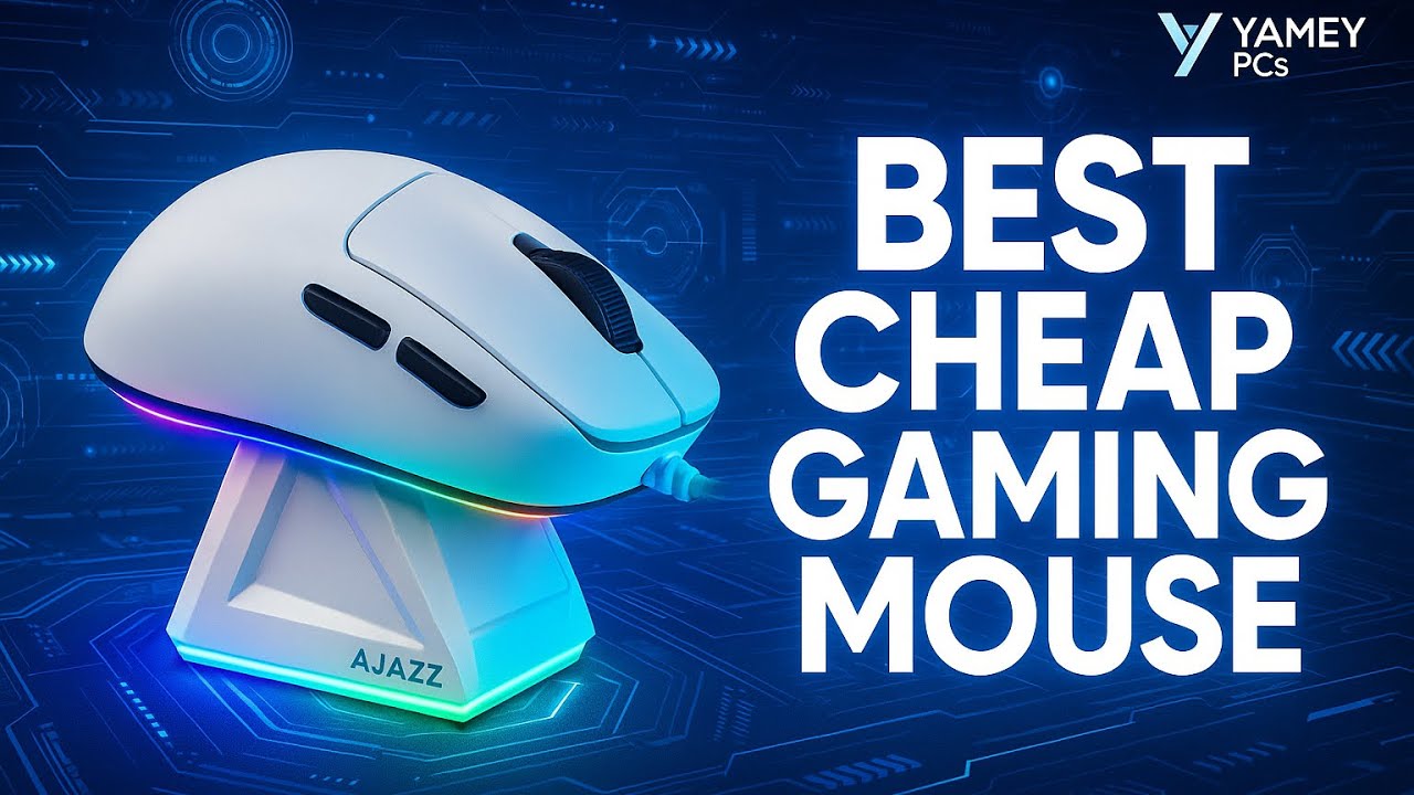 Ajazz Aj159 Pro Gaming Mouse With Charging Dock