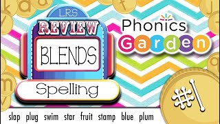 L-Blend R-Blend S-Blend MIX 1 | Slot Machine Spelling | Phonics Garden