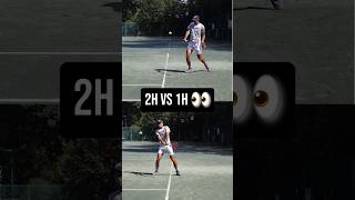 2H vs 1H Backhand π If You Were Meβ¦ Would You Switch?
Trying out the one-handed backhand while my two-hander is still my main shot. Which one do you think fits me better? π Drop your thoughts in the commentsβwould YOU switch? 2H vs 1H Backhand π If You Were Meβ¦ Would You Switch?