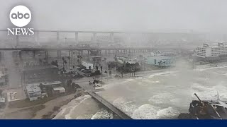 Tropical storm Harold moves into Texas | ABCNL