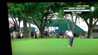 John Huston Amazing Golf Shot.MOV