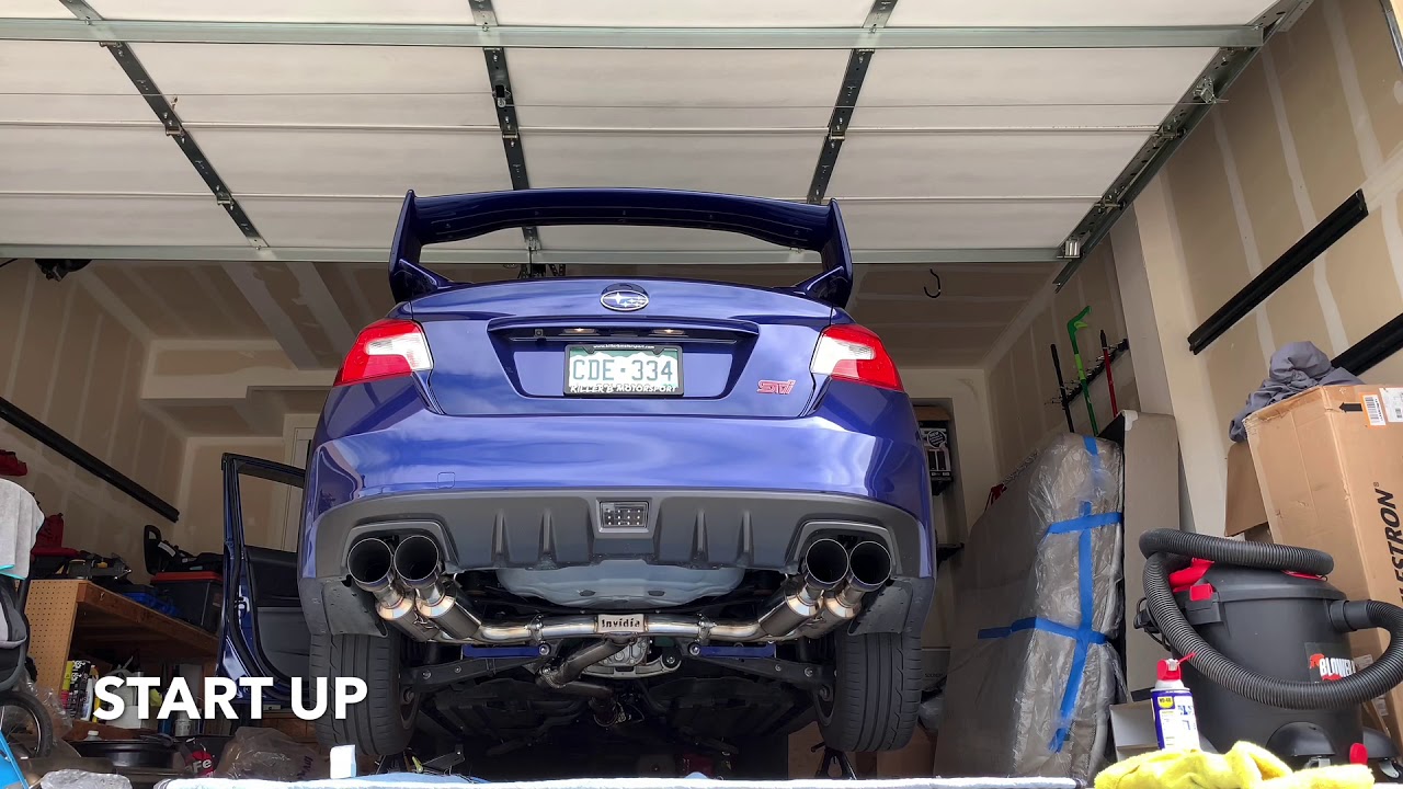 STI 15+ Invidia R400 + Grimmspeed Downpipe