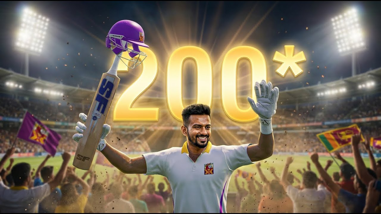Первый двойной век 200* 🔥 || Режим карьеры в Cricket 26 | Эпизод 4