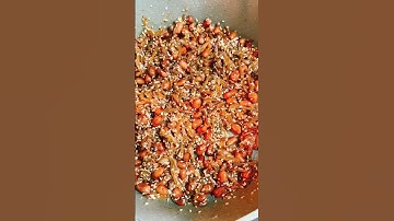 Cách làm món cá cơm rim lạc giòn ngon, hao cơm😋👍 #hoangthuyday #shorts