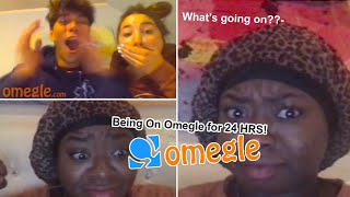FIGHTING STRANGERS ON OMEGLE FOR 24 HOURS| Therealtati