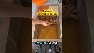 Freidora que trabaja sin gas #metalwork #industriametalmecanica