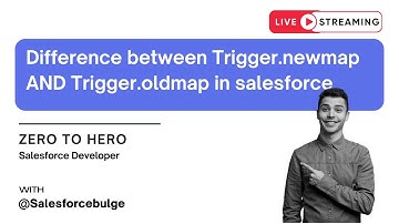 Difference between Trigger.newmap and Trigger.oldmap in salesforce | apex trigger | salesforce