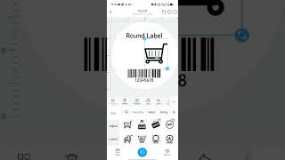 How to print Round label stickers with Hoin Label Printer HQ300---use Dlabel application