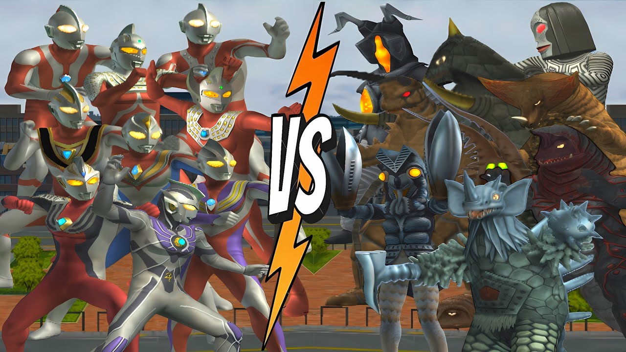 ウルトラマン LEGEND VS TYRANT, ULTRAMAN JUSTICE VS GOLZA, TIGA VS ALIEN BALTAN, DYNA VS TWINTAIL #ウルトラマン 