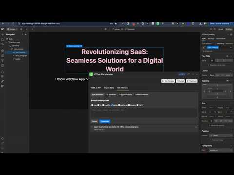 htflow Siite Miigration and AI Webflow APP Tutorial