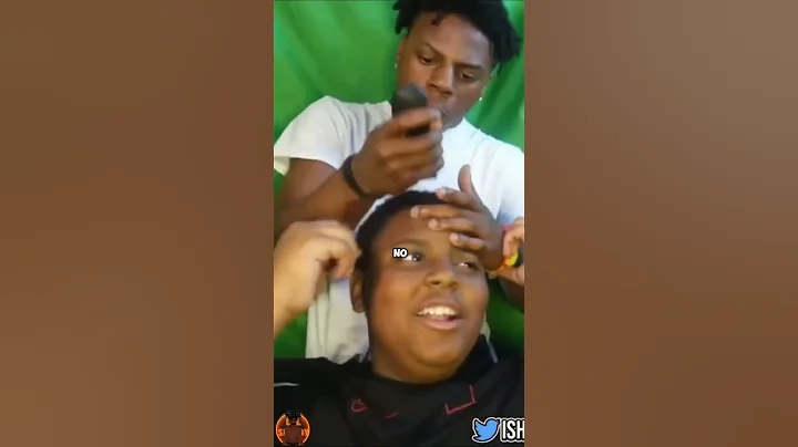 IShowSpeed Cuts his brother Hair by choosing Messi  💇