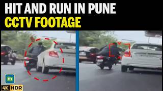 Caught On Cam: Hit And Run Incident In Pune, Biker Critically Injured