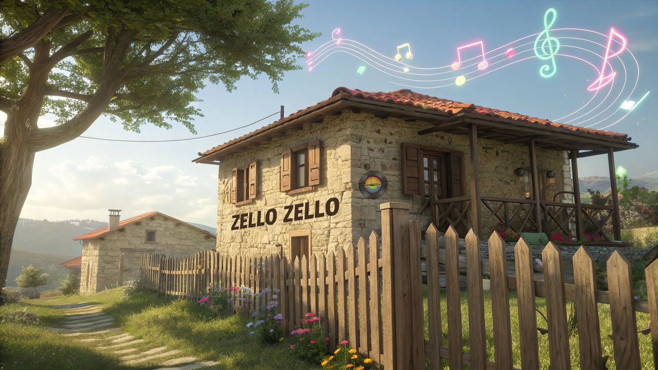 Evlerinin Önü Tahta Taraba Zello Zello   Modern Yorum