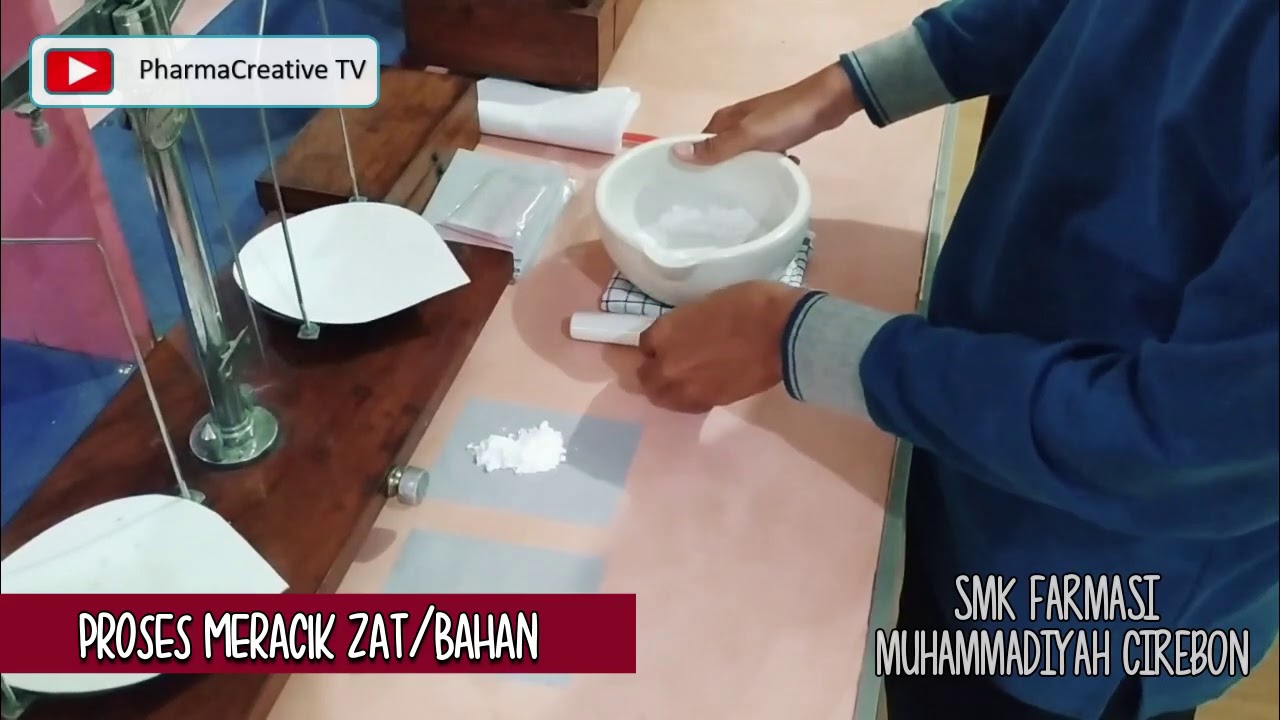 Teknik Dasar Pembuatan Puyer