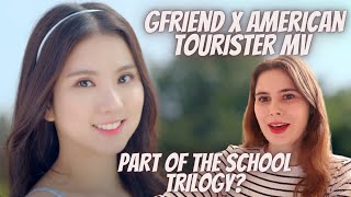 여자친구 GFRIEND X AMERICAN TOURISTER - 파도 M/V REACTION | Part of the School Trilogy?