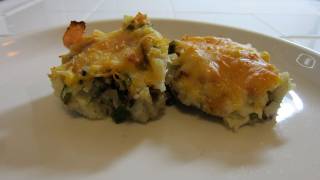 Baked Cauliflower Cups - Mock Baked Potatoes