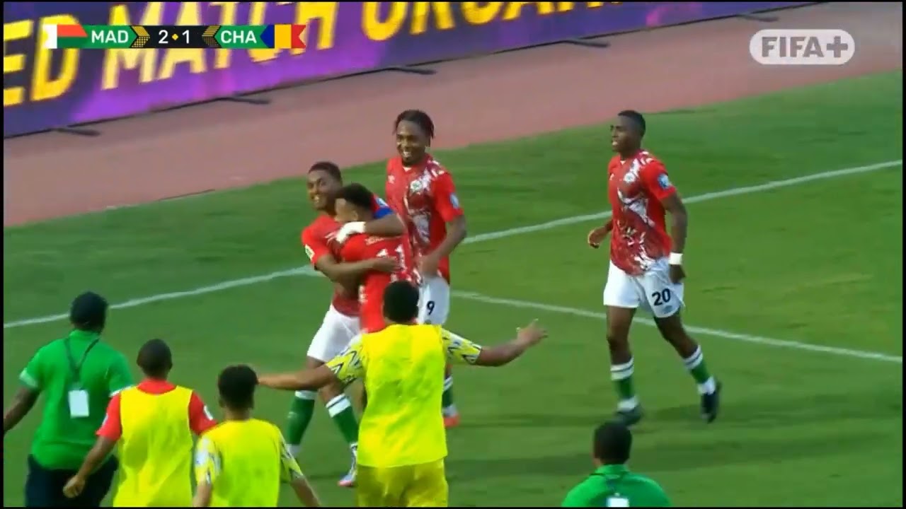 🇲🇬Madagascar 3-1 Tchad🇹🇩: tous les buts des Barea